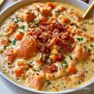 Creamy Salmon Chowder in 35 Minutes
