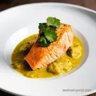 OnePan Coconut Curry Salmon Bliss Garlic Butter Magic