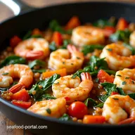 The Easy Shrimp and Vegetables Skillet Our Zesty Garlic Lemon OnePan Hero