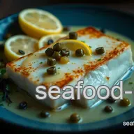 Delicious Pan-Seared Halibut Cheeks with Lemon-Caper Sauce Recipe