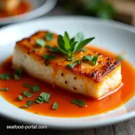 Pan Fried Basa with Fiery Sauce Quick Med Twist
