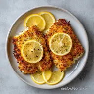 Parmesan Baked Haddock with Lemon: Golden and Crispy