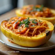 Perfectly Tender Whole Roasted Spaghetti Squash Recipe