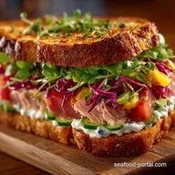 The Best Tuna Sandwich Recipe Fluffy Crisp Full of Flavour