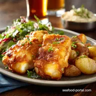 Proper PubStyle Crispy Fried Cod The Ultimate Fish Supper