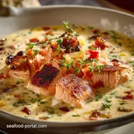 Salmon Chowder Creamy Hearty Smoked Fish Recipe
