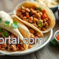 My Family's Favorite Quick Spicy Ground Pork Flavorful Wraps