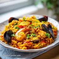 Recipe to Make Paella for 6 Servings