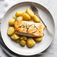 Rosemary Cream Sauce Cod Potatoes My Weeknight Winner