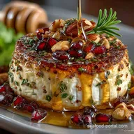 Easy Baked Brie with Honey and Nuts Recipe 25 Mins