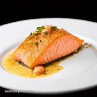 Crab Shrimp Stuffed Salmon Fit for Royalty