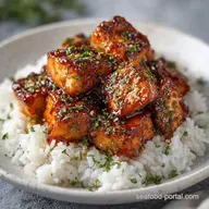 Salmon over Rice in 20 Minutes