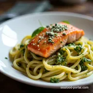 Salmon Pesto Pasta Perfection A Weeknight Wonder