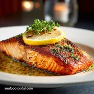 Salmon Fish Steak Recipe: 20 Min Sear