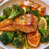 Salmon Steak with Broccoli in 30 Minutes