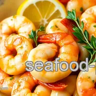 Saut&eacute;ed Garlic Butter Shrimp with Lemon