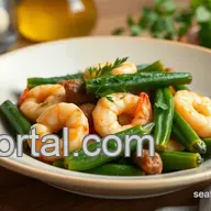 Easy & Juicy Saut&eacute;ed Shrimp & Sausage Okra Delight: A Family Favorite
