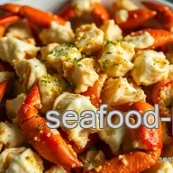 Indulge in Savory Crab Clusters with Garlic Butter & Lemon Zest