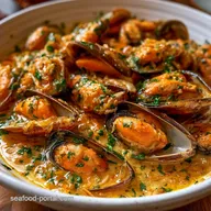 Grape Juice Steamed Mussels in 25 Minutes