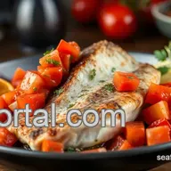 How to Make Pan-Seared Sea Bass with Fresh Tomato Salsa: A Delicious Escape!