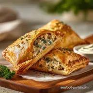 Savory Tuna Hand Pie Recipe: Crispy Baked