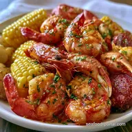 Seafood Boil Foil Packet for 4 Servings