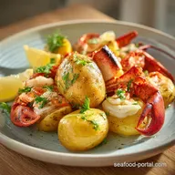 Seafood Stuffed Potatoes: Crispy Skins & Rich Filling