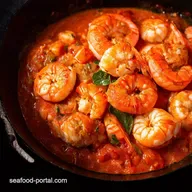 Seafood Medley in TomatoButter Sauce Better Than Restaurant