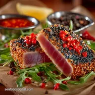 Six Minute SesameCrusted Ahi Tuna Steak Recipe