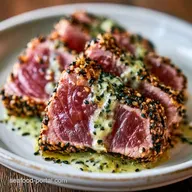 Seared Tuna Wasabi Butter in 22 Minutes