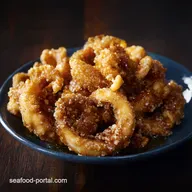 Seaside Sweetness Crispy sugar kissed calamari Sweet Treat