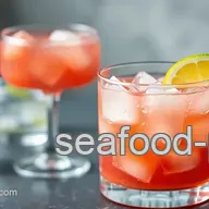 Shaken Vodka Sea Breeze Cocktail Bliss