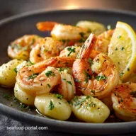 Shrimp and Gnocchi: 33-Minute Meal with Lemon Brown Butter Sauce