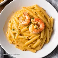 Shrimp Crab Pasta with Creamy Cajun Dream Sauce