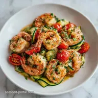 Shrimp Zucchini Saut&eacute; in 15 Minutes