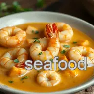Warm & Comforting Simmered Shrimp in Creamy Sweet Potato Stew