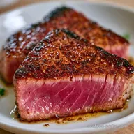 Simple Air Fryer Tuna Steak in 11 Minutes