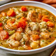 Simple Alkaline Seafood Soup for Gut Health
