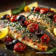 Flaky Baked Branzino Fillets Recipe 30 Min Mediterranean Style