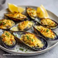 Baked Mussels Recipe: Simple Way in 18 Mins