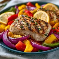 Simple Grilled Fish Skewers for 4