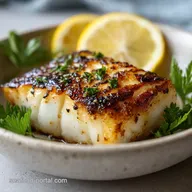 Simple Grilled Black Cod Sablefish Recipe: 20 Min