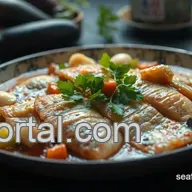 Easy Sizzling Tilapia with Saluyot & Bamboo Shoots Recipe
