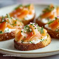Smoked Salmon Appetizer with Cream Cheese