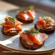 Smoked Salmon Hors D oeuvres