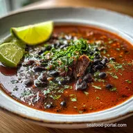 Smoky Carne Asada Soup with Black Beans & Corn