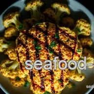 Smoky Grilled Cauliflower Steaks with Garlic-Herb Marinade