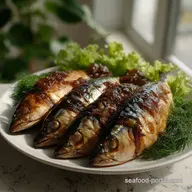 Smoky and Savory Smoked Mackerel Recipe: Glazed