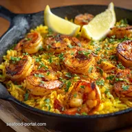 Shrimp and Rice: The One-Pot Smoky Saffron Skillet Dinner