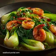 Bok Choy and Shrimp Quick RestaurantQuality Stirfry in 30 Mins